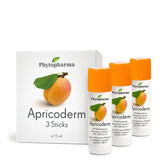 Phytopharma – Apricoderm Stick Trio | Nourishing Lip & Skin Care Stick with UVA/UVB 15 | 3 x 15 ml