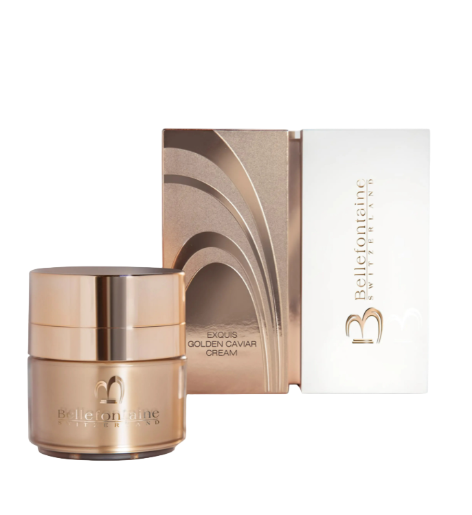 Bellefontaine Exquis Golden Caviar Cream 30 ml – luxury caviar & gold anti-aging cream