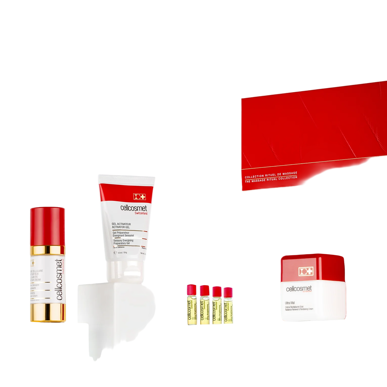 Cellcosmet Rituel de Massage kit – Swiss massage treatment set