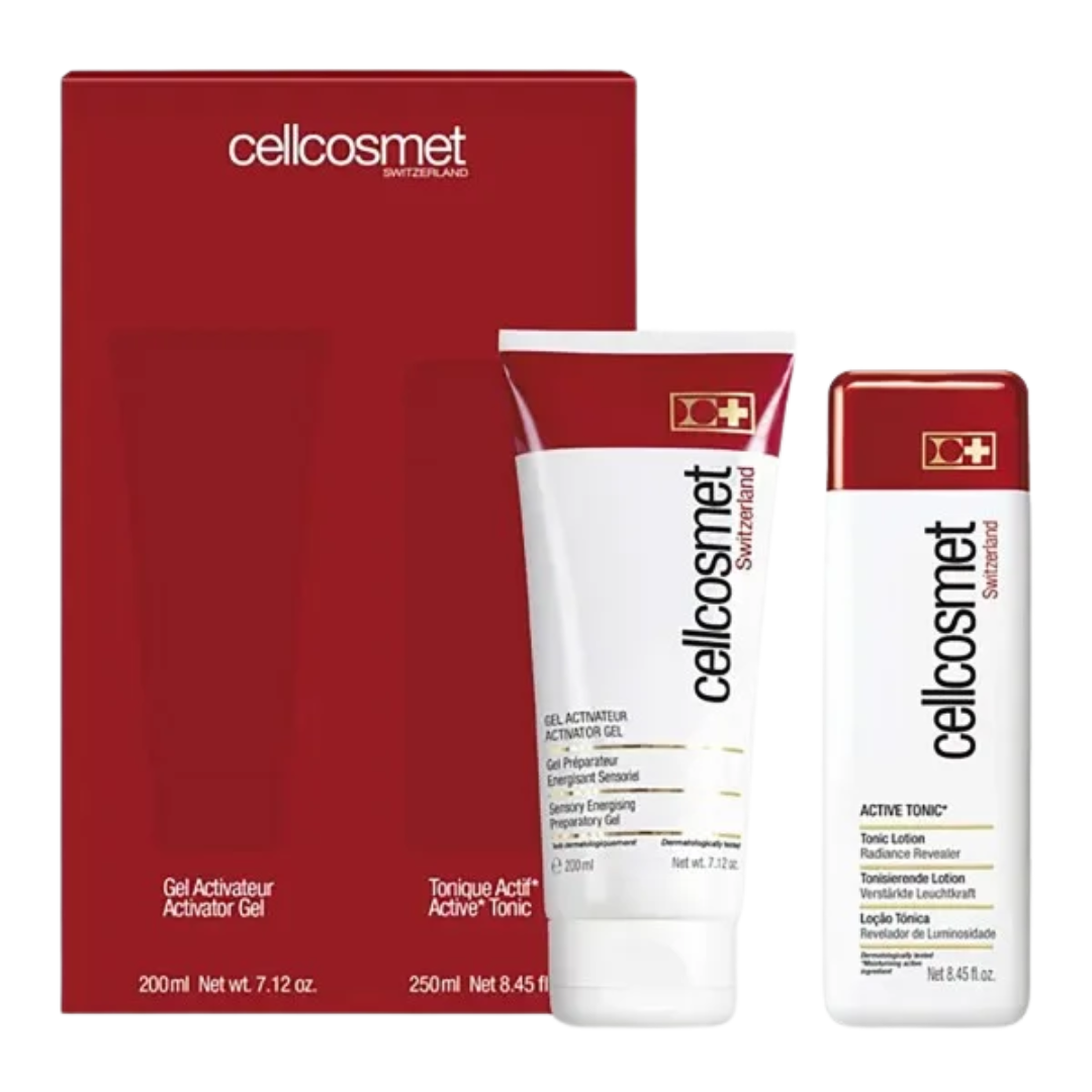 Cellcosmet active tonic & activator gel hero set