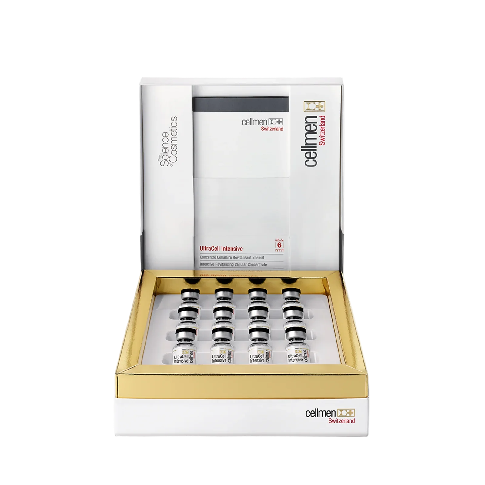 Cellmen UltraCell Intensive – 12 × 1 ml men’s revitalizing ampoules