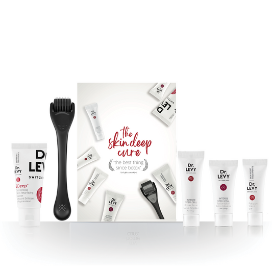 Dr. LEVY SkinDeep Cure – Booster Serum & Booster Cream travel sizes included