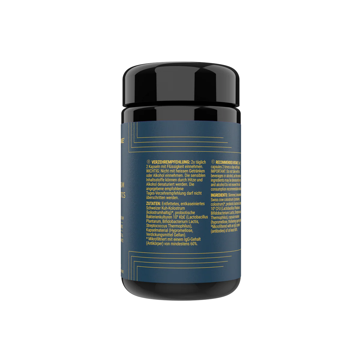 High-IgG Swiss bovine colostrum with probiotic blend for microbiome balance & regeneration | Beautylion.ch1