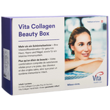 Vita collagen beauty box: complex plus drink 2*20 sachets + 120 capsules Hair & Nails + 1 shaker