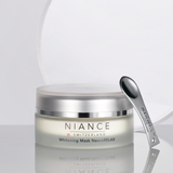 NIANCE Whitening Mask NeuroRELAX — creamy mask texture on skin