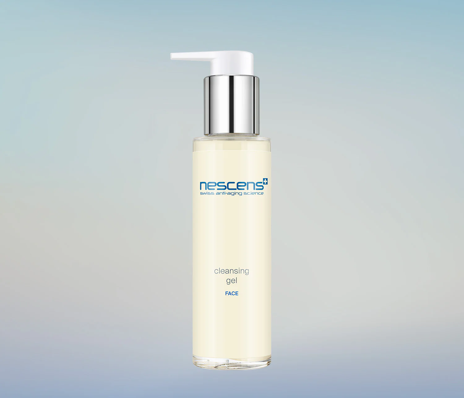 Nescens Cleansing Gel – Face bottle front view