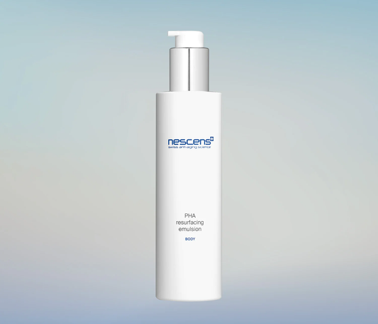 Nescens PHA Resurfacing Emulsion Body bottle front view