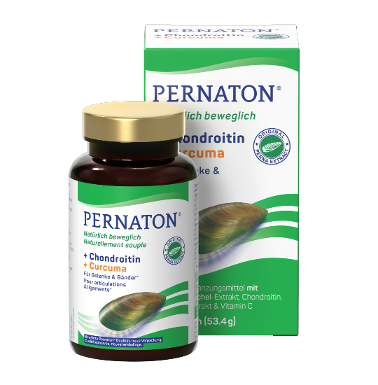 PERNATON + Chondroitin + Curcuma – Swiss joint & cartilage support capsules (90 pcs)