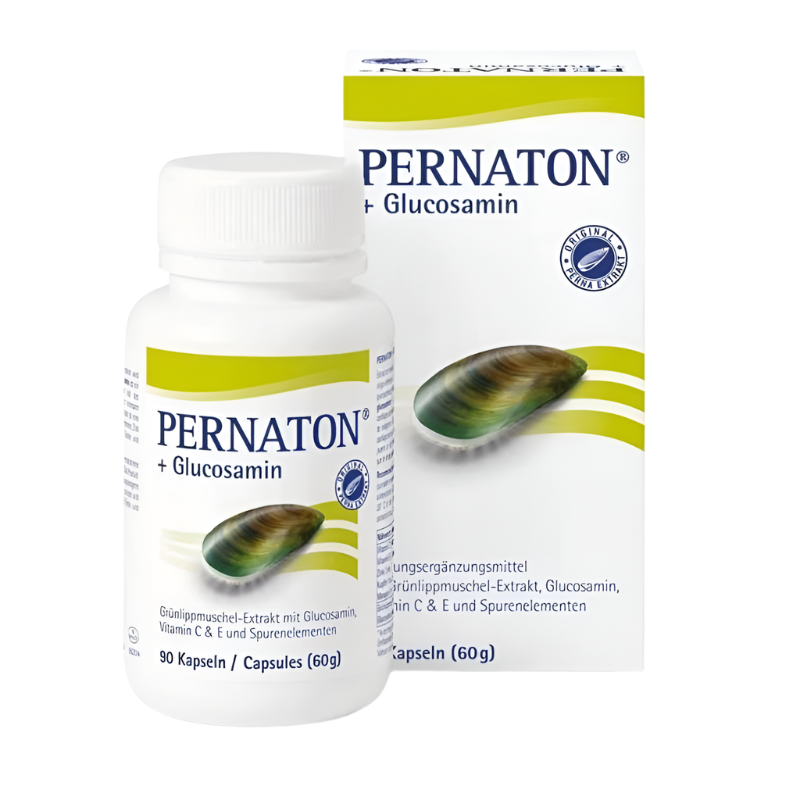 PERNATON + Glucosamine – Swiss joint & cartilage support supplement (90 capsules)