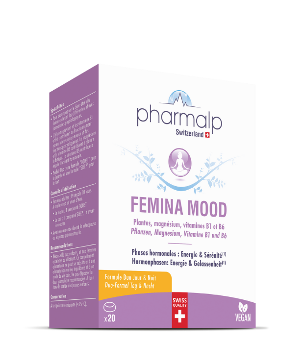 Pharmalp Femina Mood Day & Night Duo – mood, energy & sleep support for women