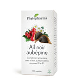 Phytopharma Black Garlic Hawthorn Capsules Plant-Based 100 Capsules