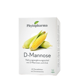 Phytopharma D-Mannose Chewable Tablets — product box front (60 pcs)