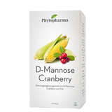 Phytopharma D-Mannose Cranberry Sticks — product box front (24 pcs)