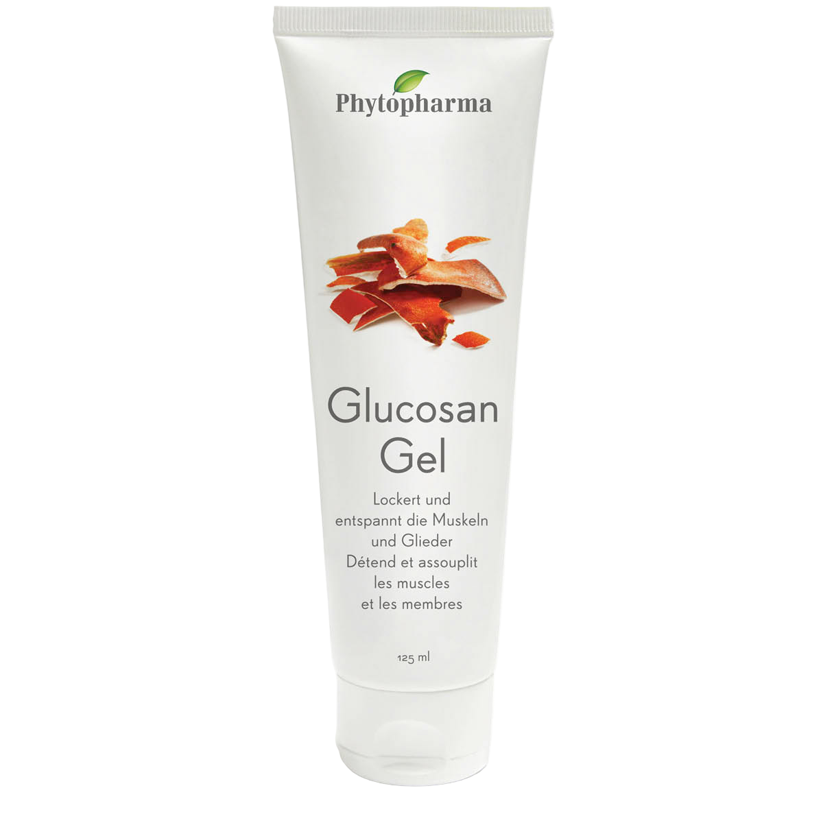 Phytopharma Glucosan Gel 125 ml – Swiss herbal muscle relaxation gel