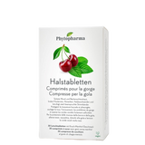 Phytopharma Halstabletten 30 pcs – Swiss cherry menthol throat lozenges