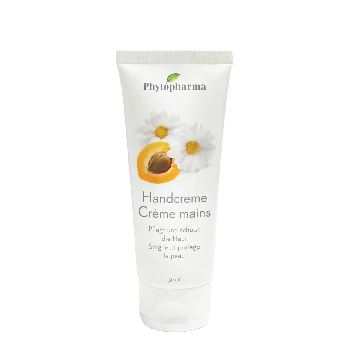 Phytopharma Handcreme 50 ml – Swiss nourishing hand cream with apricot oil & chamomile