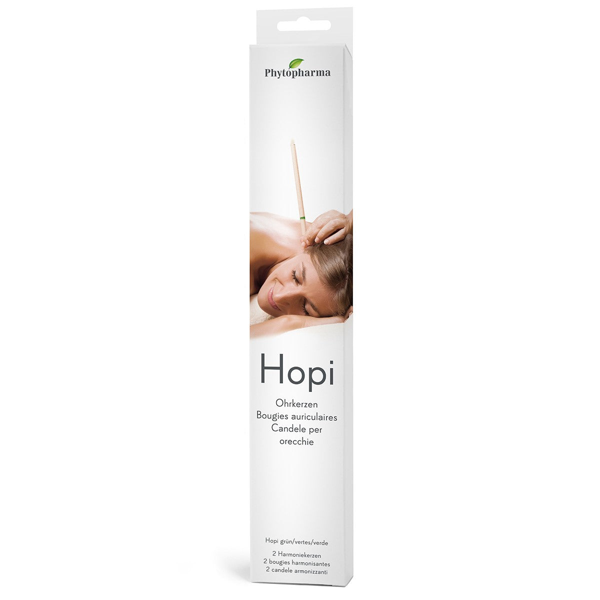 Phytopharma Hopi Ear Candles Relaxing Ear Care 2 pieces