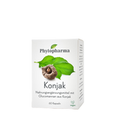 Phytopharma Konjak Kapseln – Glucomannan 60 capsules vegan