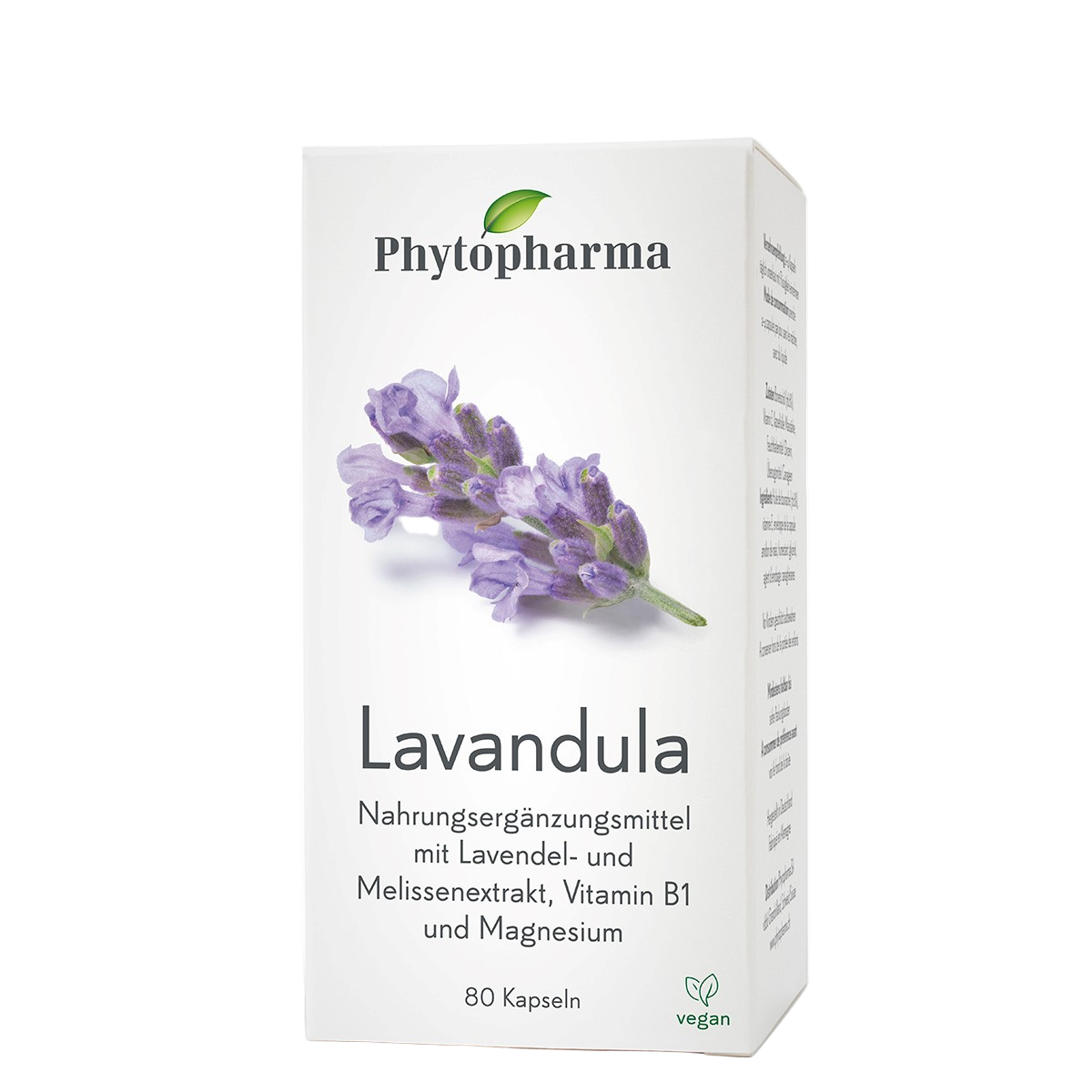 Phytopharma Lavandula Kapseln – 80 vegan capsules