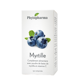 Phytopharma Myrtille tablets 150 – blueberry & vitamin C