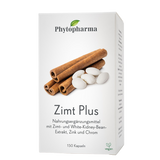 Phytopharma Zimt Plus Capsules – cinnamon and kidney bean extract for sugar balance (150 pcs)