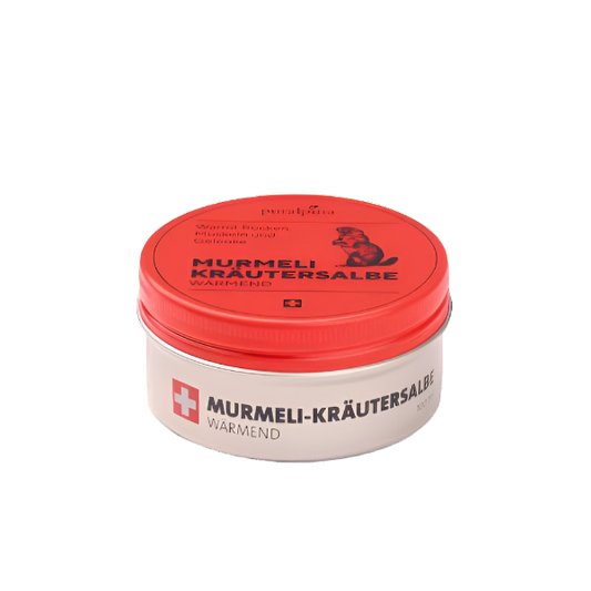 Puralpina Marmot Herbal Cream Warming – Swiss warming balm for muscles and joints 100ml