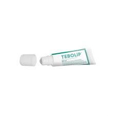 Tube of DR. Wild TEBOLip Roll-On with roll-on applicator for mouth corner care