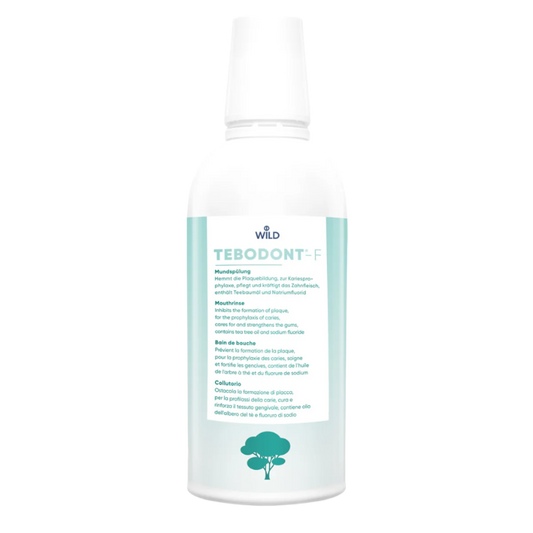 Dr. Wild & Co tebodont mouthrinse 500ml - Beauty & the Lion