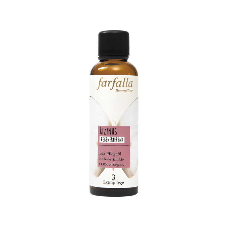 Farfalla castor oil organic 75 ml - Beauty & the Lion