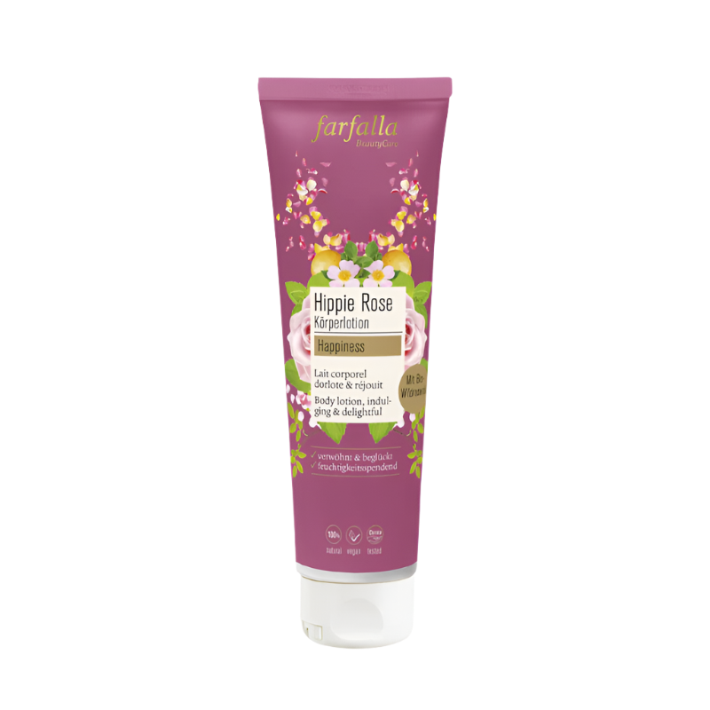 Farfalla hippie rose happiness body lotion 150 ml - Beauty & the Lion