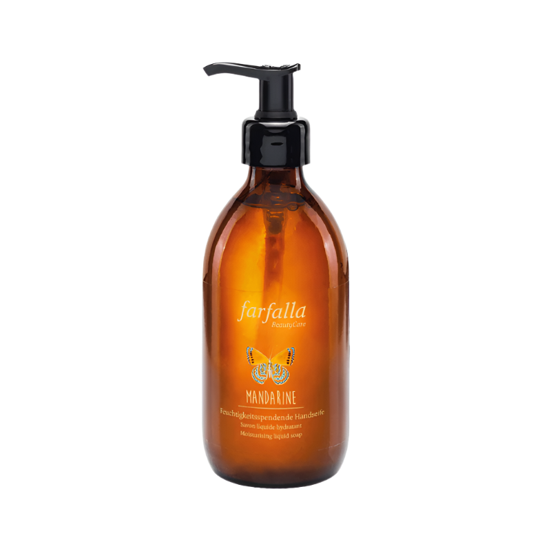 Farfalla mandarine carpe diem - moisturizing hand liquid soap 300 ml - Beauty & the Lion