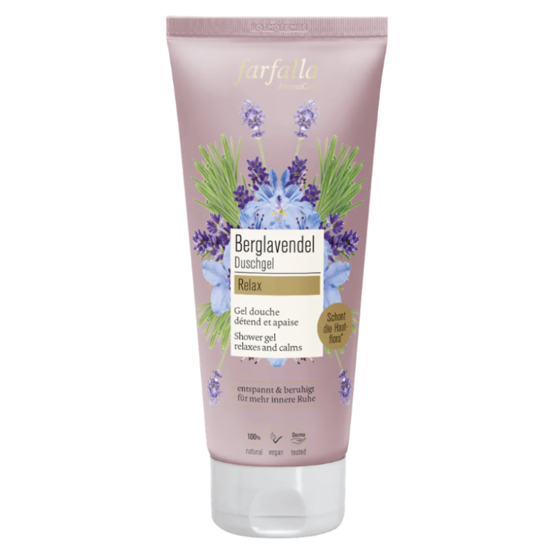 Farfalla mountain lavender relax shower gel 200 ml