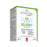 Packaging of Pharmalp RELAXKIT 20 tablets – day energy & night recovery pair