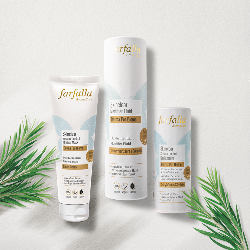 Farfalla – SkinClear Mattifier Fluid Derma Pro Biome | Face Fluid | 30 ml
