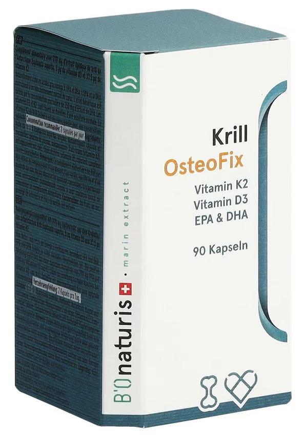 Bionaturis – Krill Osteofix | Krill Oil & Bone Wellness Formula | 90 Capsules Main image