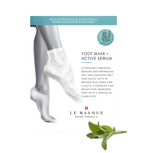 Le Masque foot mask + active serum