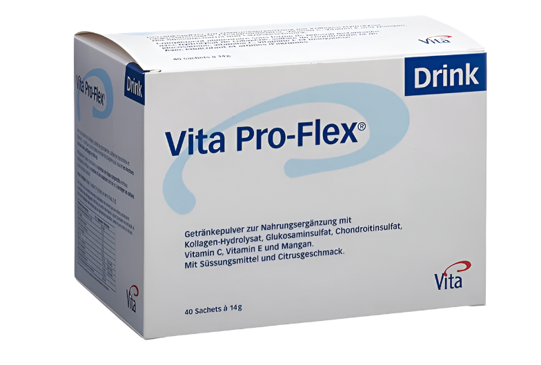 Vita Pro-Flex Drink – Swiss Joint & Connective Tissue Support (40 sachets) Main image