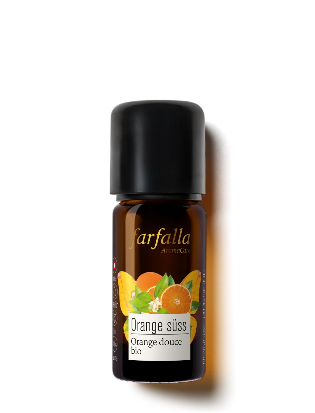 Farfalla – Organic Sweet Orange Essential Oil | Aromatherapy Oil | 10 ml Main image