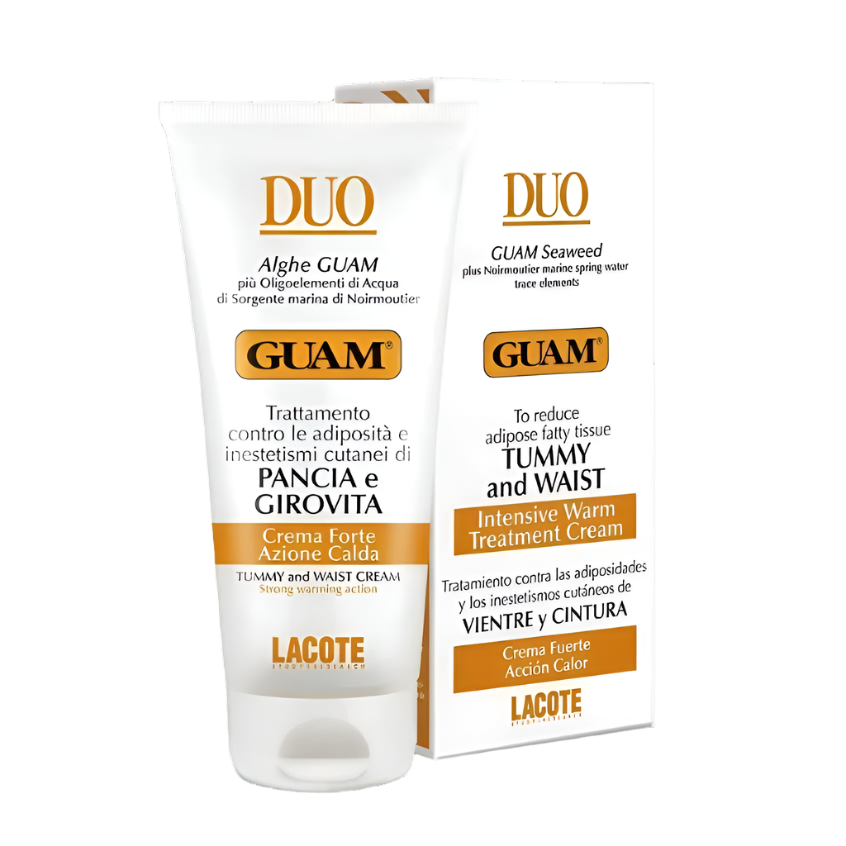 Guam duo hot action for belly & waist cream 150 ml Main image