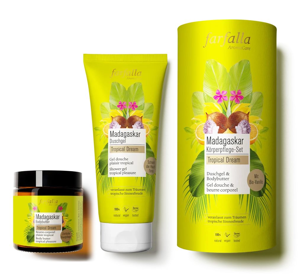Farfalla – Madagascar Body Care Set | Natural Body Care Gift Set