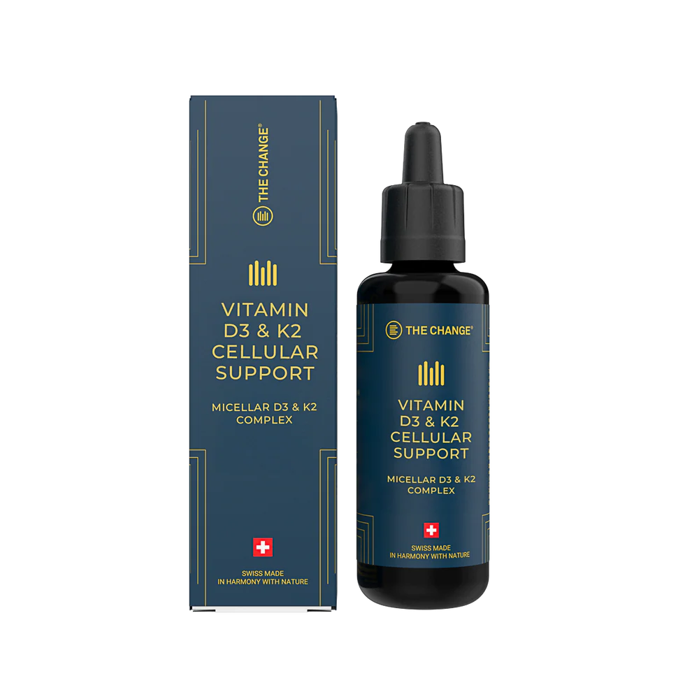 THE CHANGE – Vitamins D3 + K2 | Bone, Calcium & Immune Support Drops