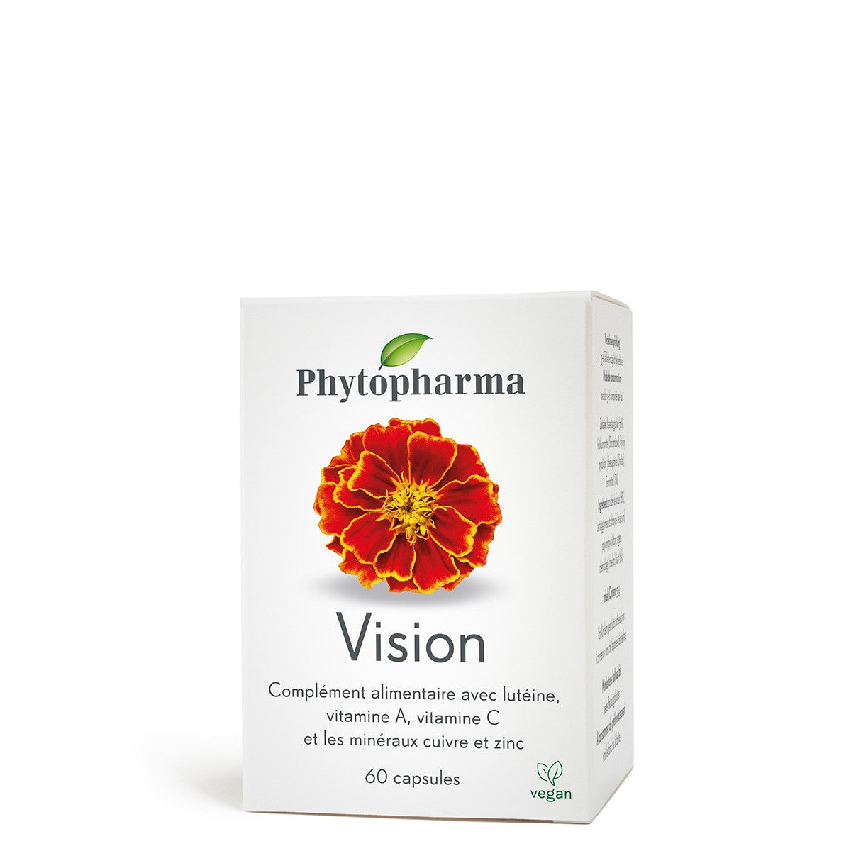Phytopharma – Vision Capsules | Lutein & Vitamin A for Eye Support | 60 capsules Main image