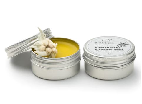 Puralpina Edelweiss Foot Balm | 100% Natural Intensive Care & Protection | 30 ml Secondary image