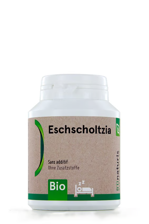 Bionaturis Escholtzia 225 mg 120 Capsules California Poppy Supplement Main image
