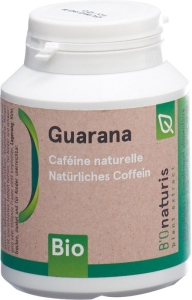 Bionaturis Guarana BIO 350 mg 180 Capsules Organic Supplement Main image