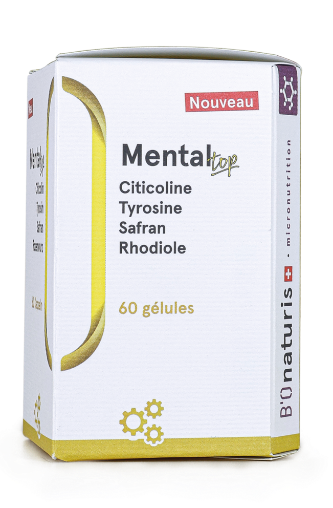 Bionaturis Mental Top BIO 60 Capsules Nutritional Wellness Formula
