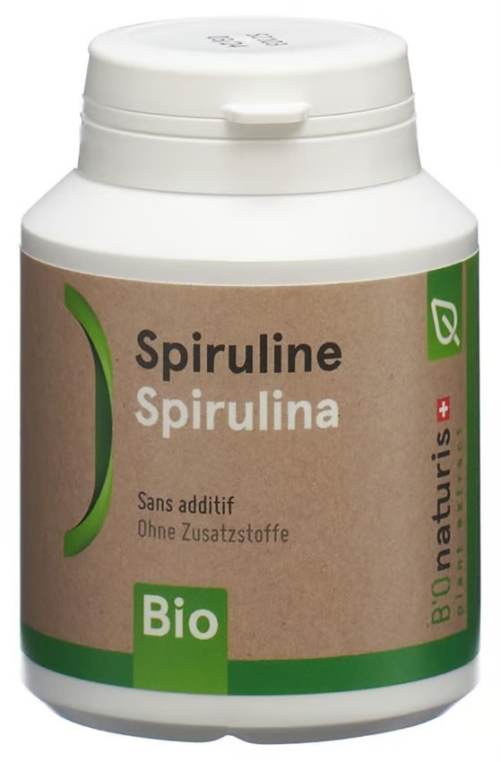 Bionaturis Spirulina BIO 500 mg 180 Tablets Organic Supplement