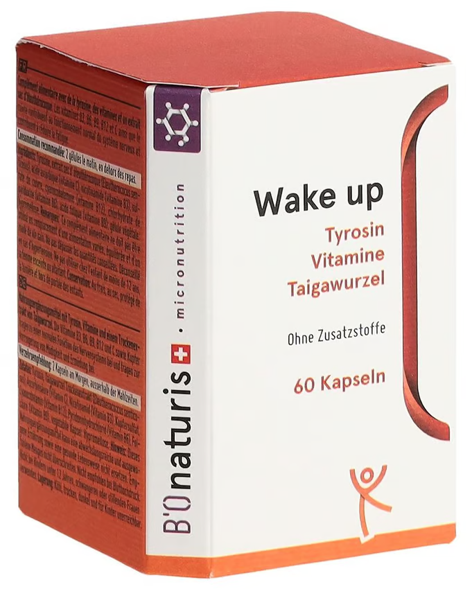 Bionaturis Wake Up 60 Capsules Energy and Vitality Formula Main image