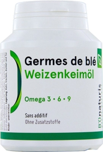 Bionaturis Wheat Germ 500 mg 90 Capsules Main image