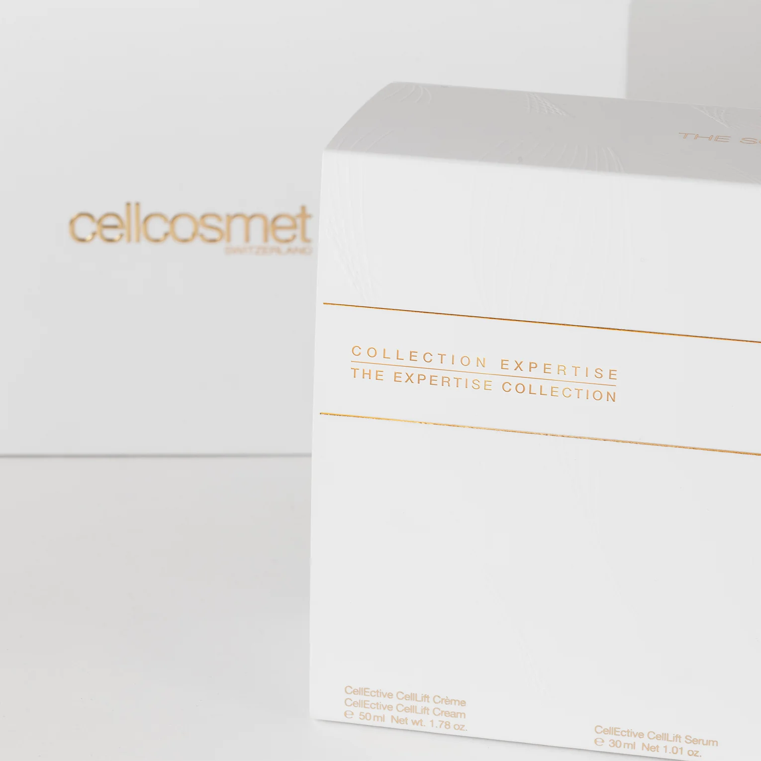 Cellcosmet The Expertise Collection 1 – Swiss luxury skincare gift set